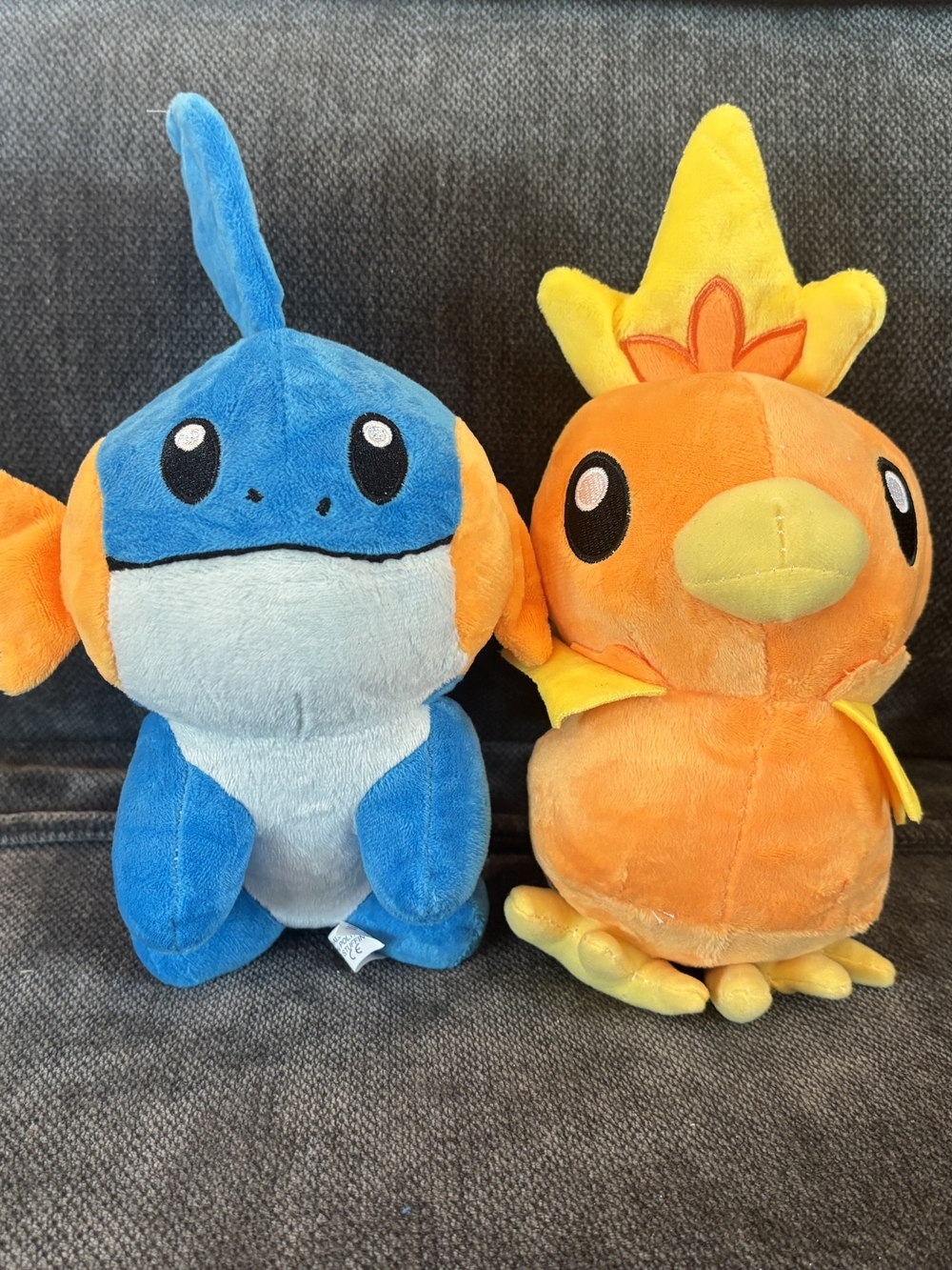 pokemon Plush Bundle Mudkip And Torchic Brand New Starter Toys Water Fire Type